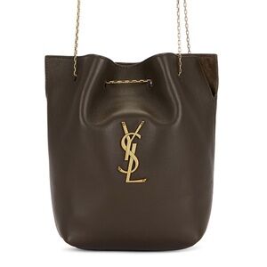 SAINT LAURENT Pochon chain bucket bag